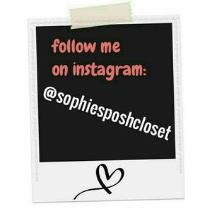 Follow me on instagram!
